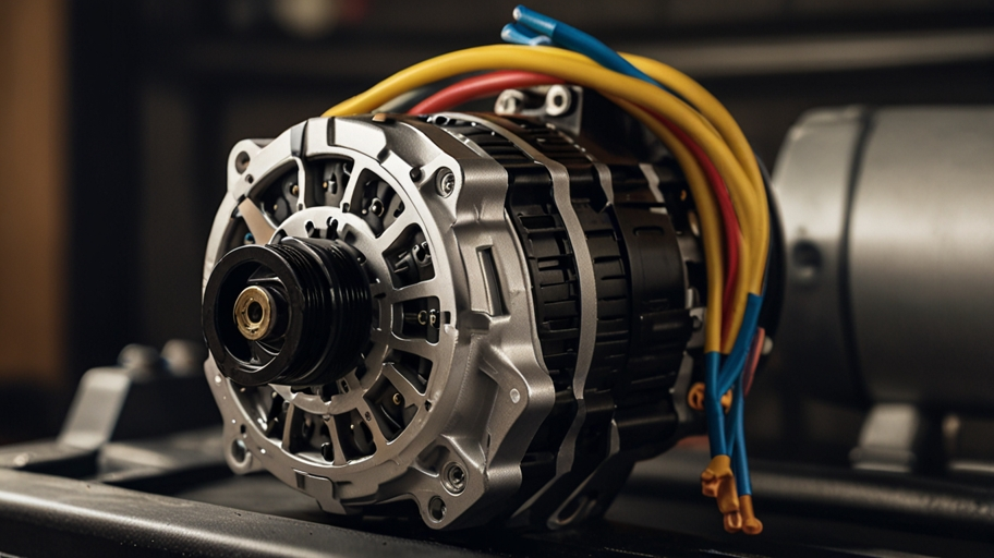 LM7 4 Pin to 1 Cable Alternator Wiring Diagram