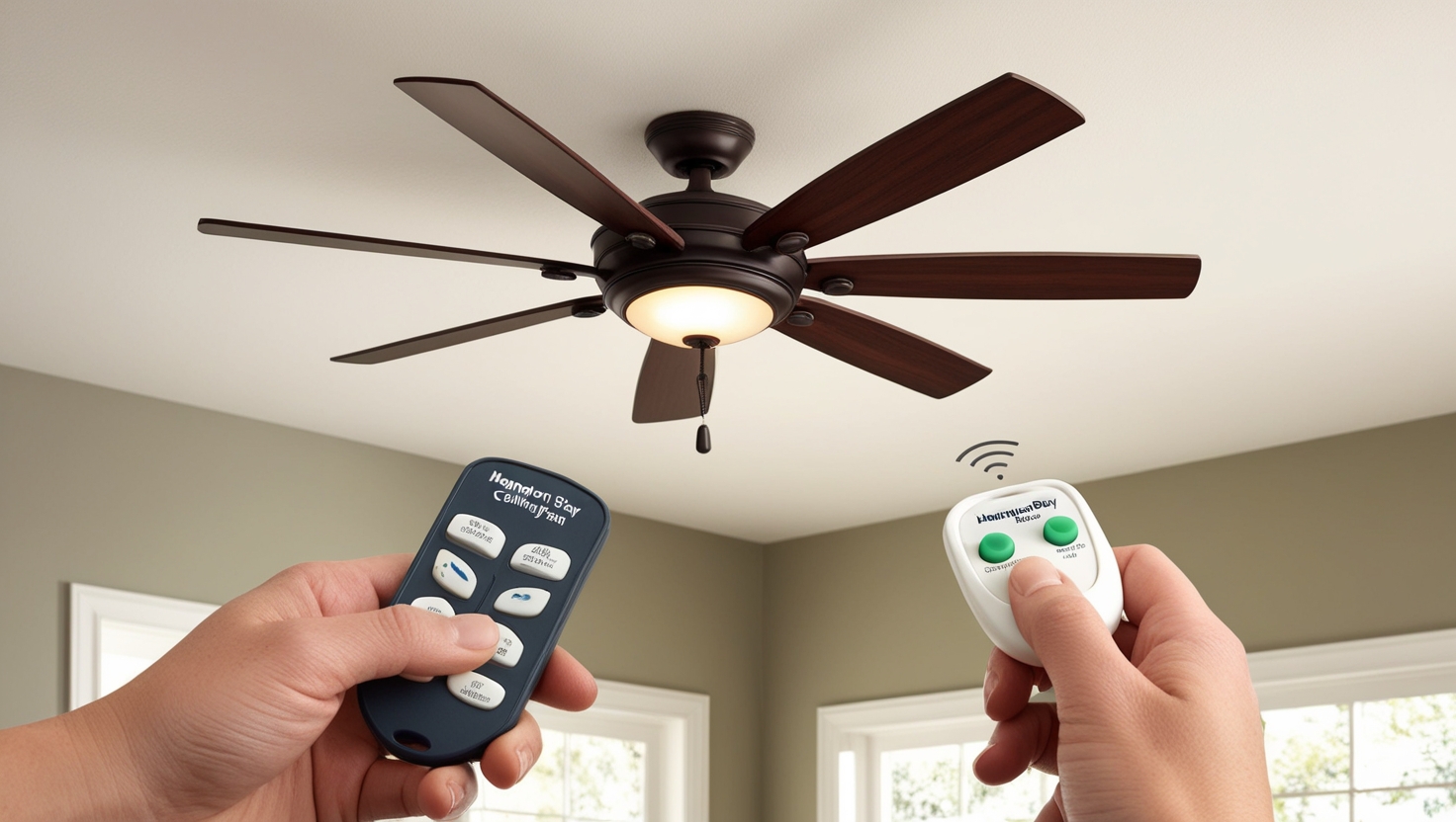 Hampton Bay Ceiling Fan Remote