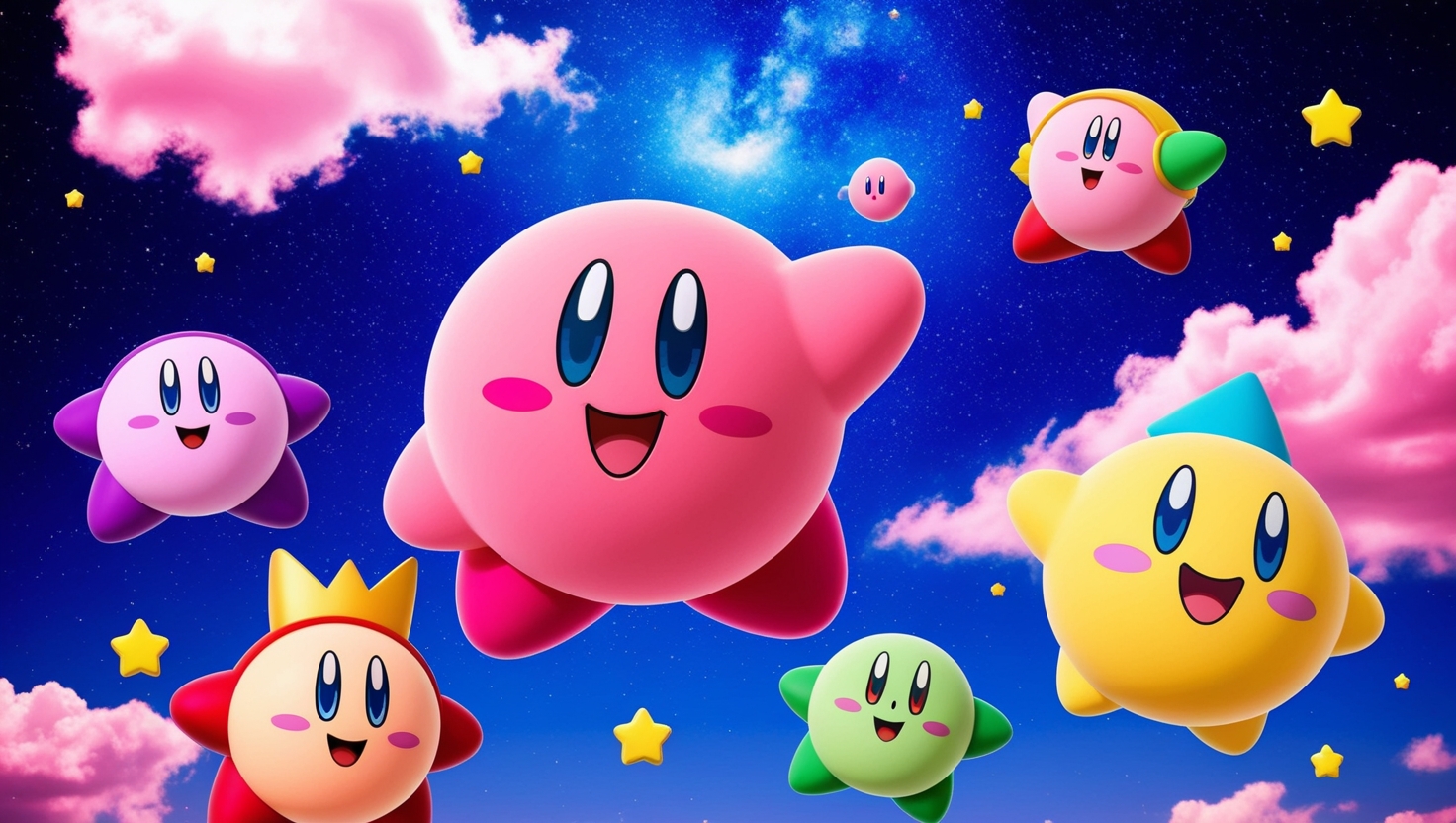 Kirby Coloring Pages